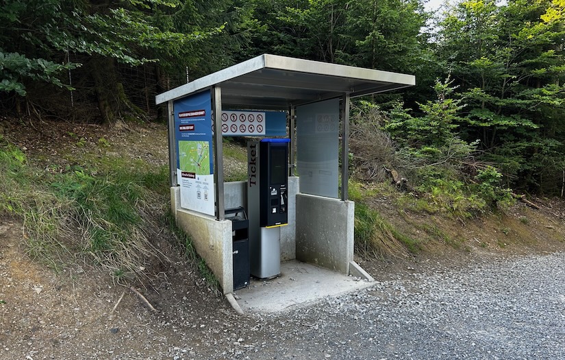 Kaartjesautomaat Skywalk