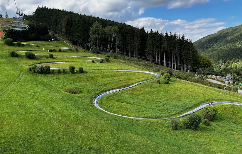 Zomerrodelbaan Willingen - overzicht